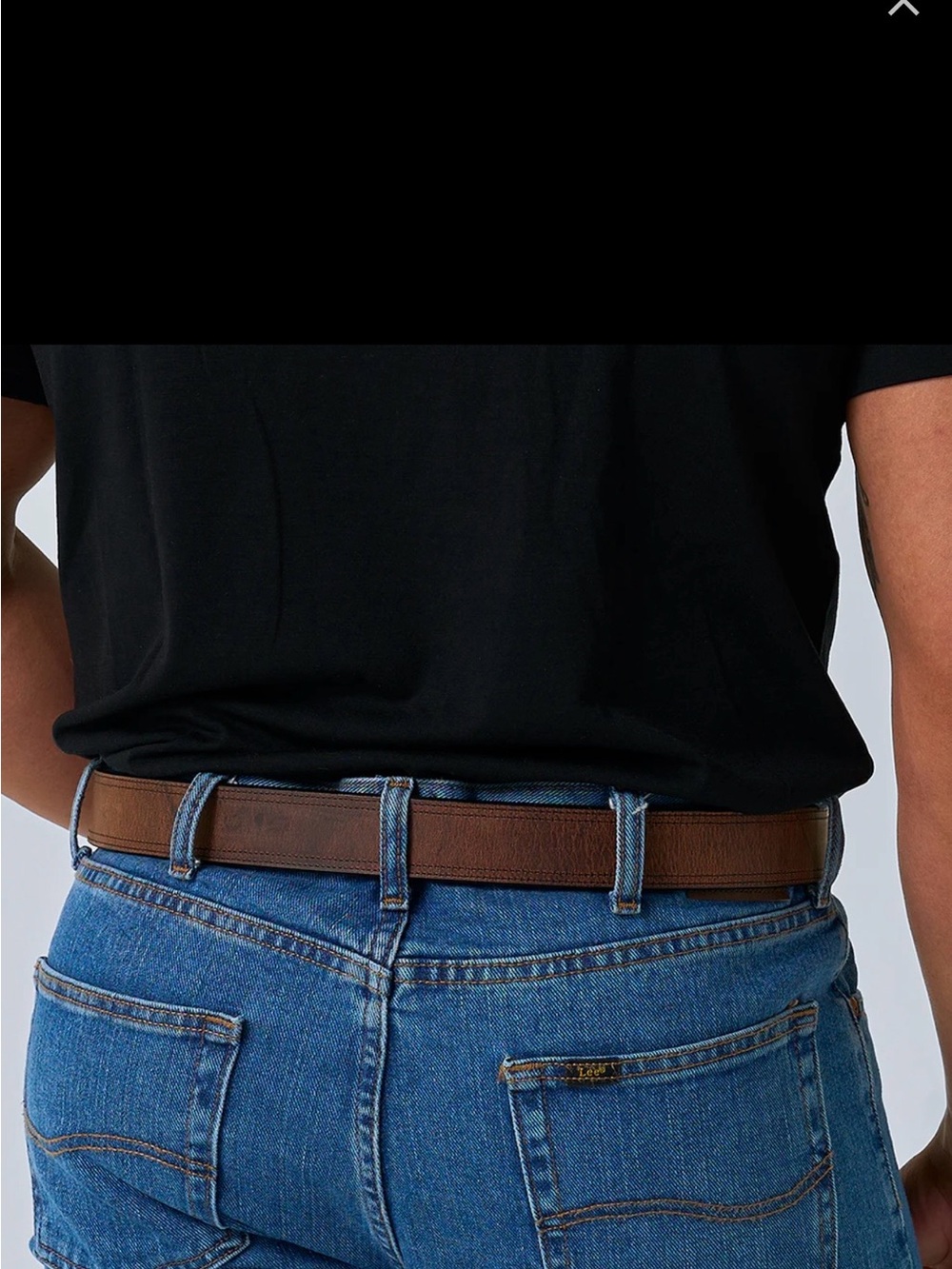 The Montana Bison Double Layer Belt - Picture 4 of 5